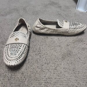 Tory Burch woven loafer